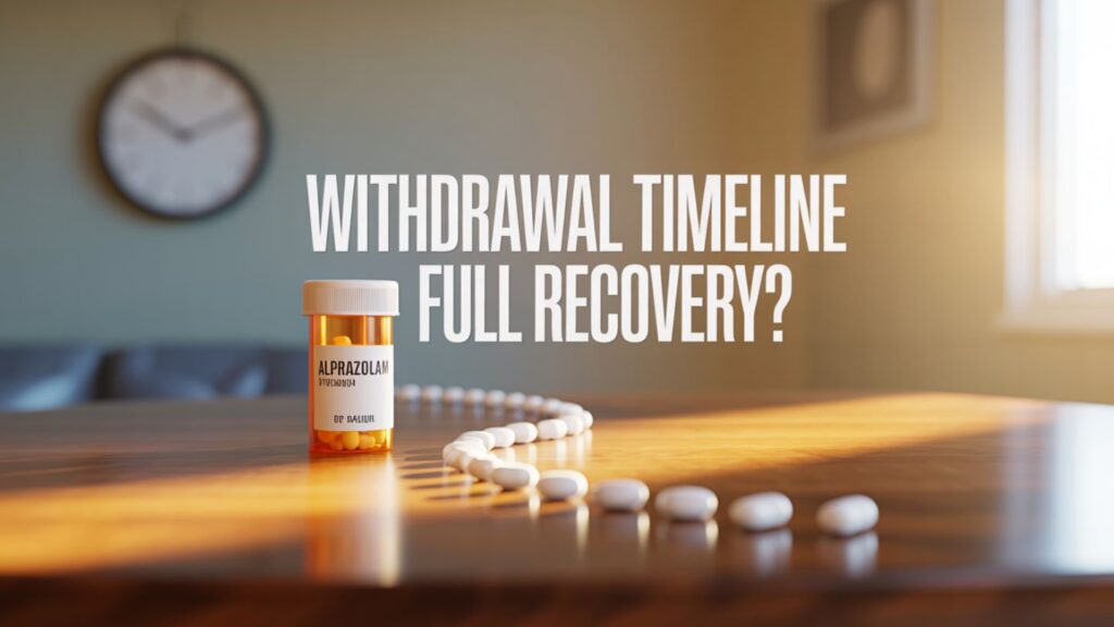 Alprazolam Withdrawal Symptoms Timeline and Detox Treatment: Complete Recovery Guide