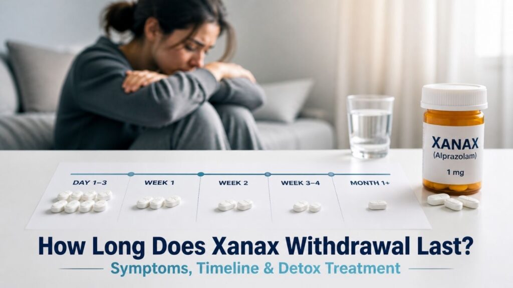 How Long Does Xanax Withdrawal Last? Symptoms, Timeline & Detox Treatment