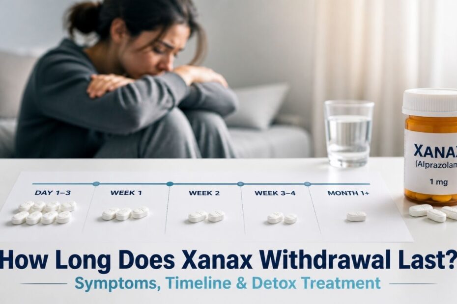 How Long Does Xanax Withdrawal Last? Symptoms, Timeline & Detox Treatment