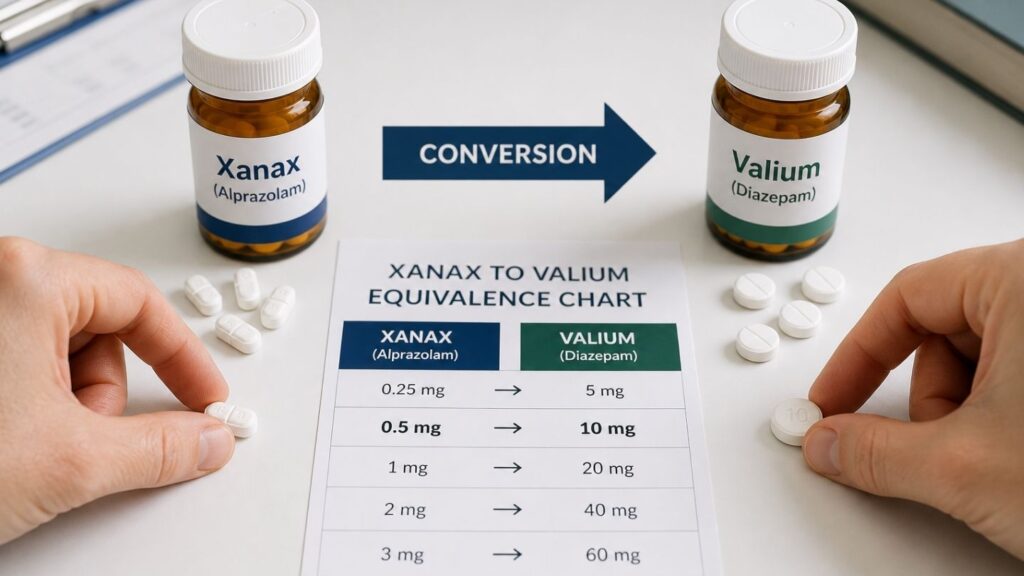 How Xanax to Valium Conversion Works in Practice