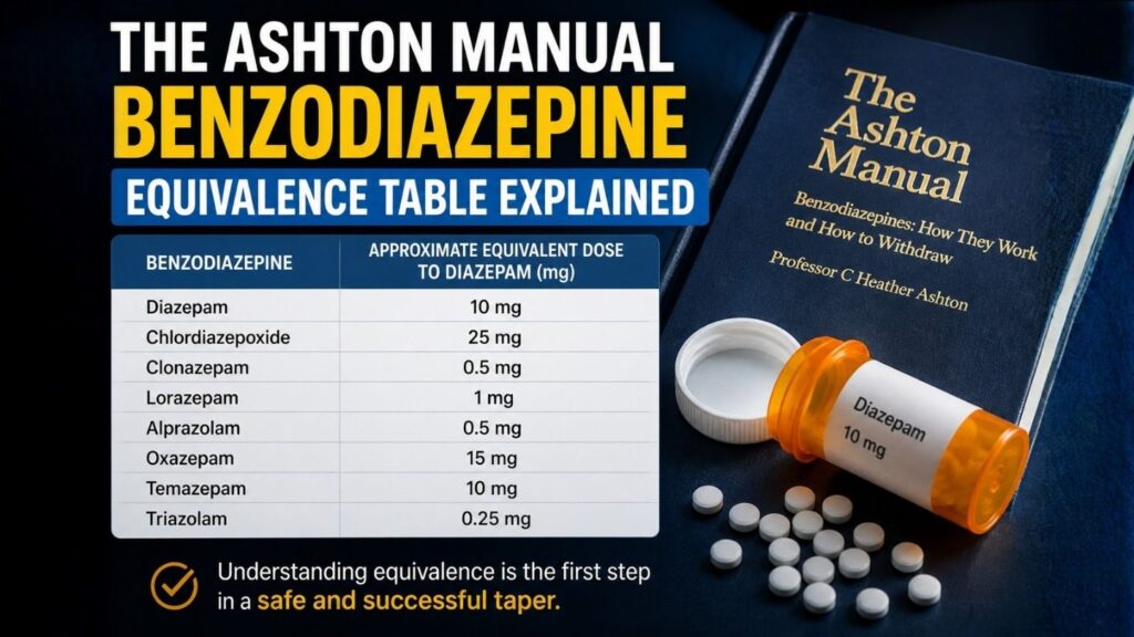 The Ashton Manual Benzodiazepine Equivalence Table Explained