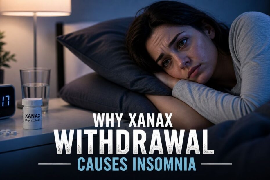 Why Xanax Withdrawal Causes Insomnia