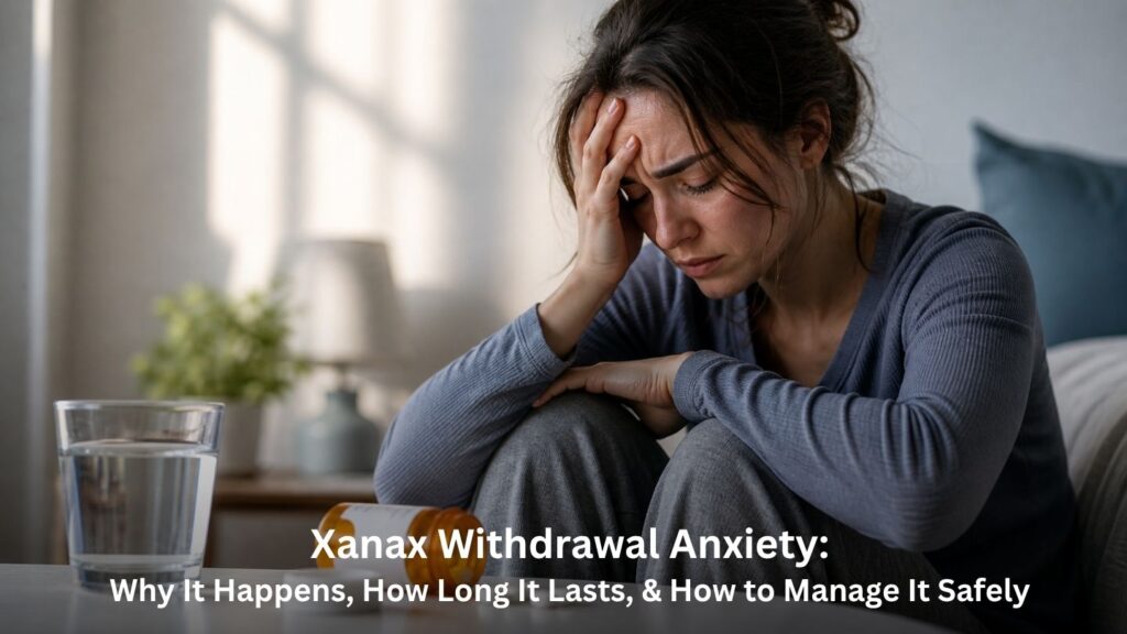 Xanax Withdrawal Anxiety: Why It Happens, How Long It Lasts, and How to Manage It Safely