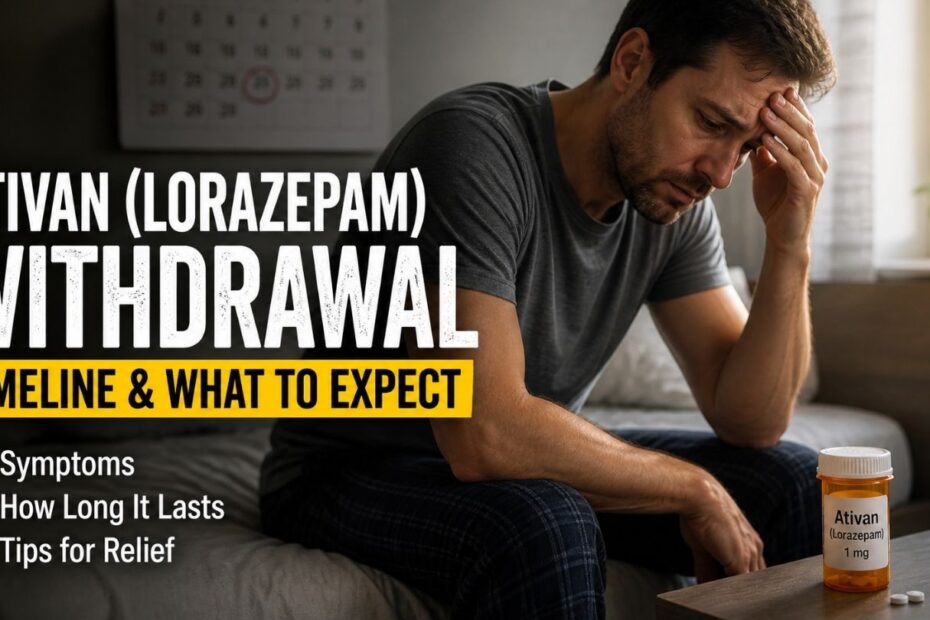Ativan Withdrawal Timeline And Safe Taper Expectations