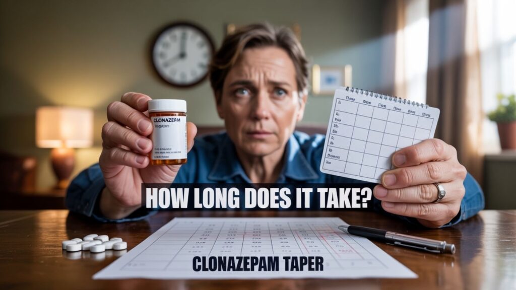 Clonazepam Taper Timeline And Benzodiazepine Withdrawal Schedule