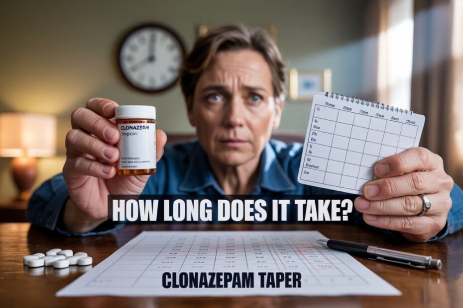Clonazepam Taper Timeline And Benzodiazepine Withdrawal Schedule
