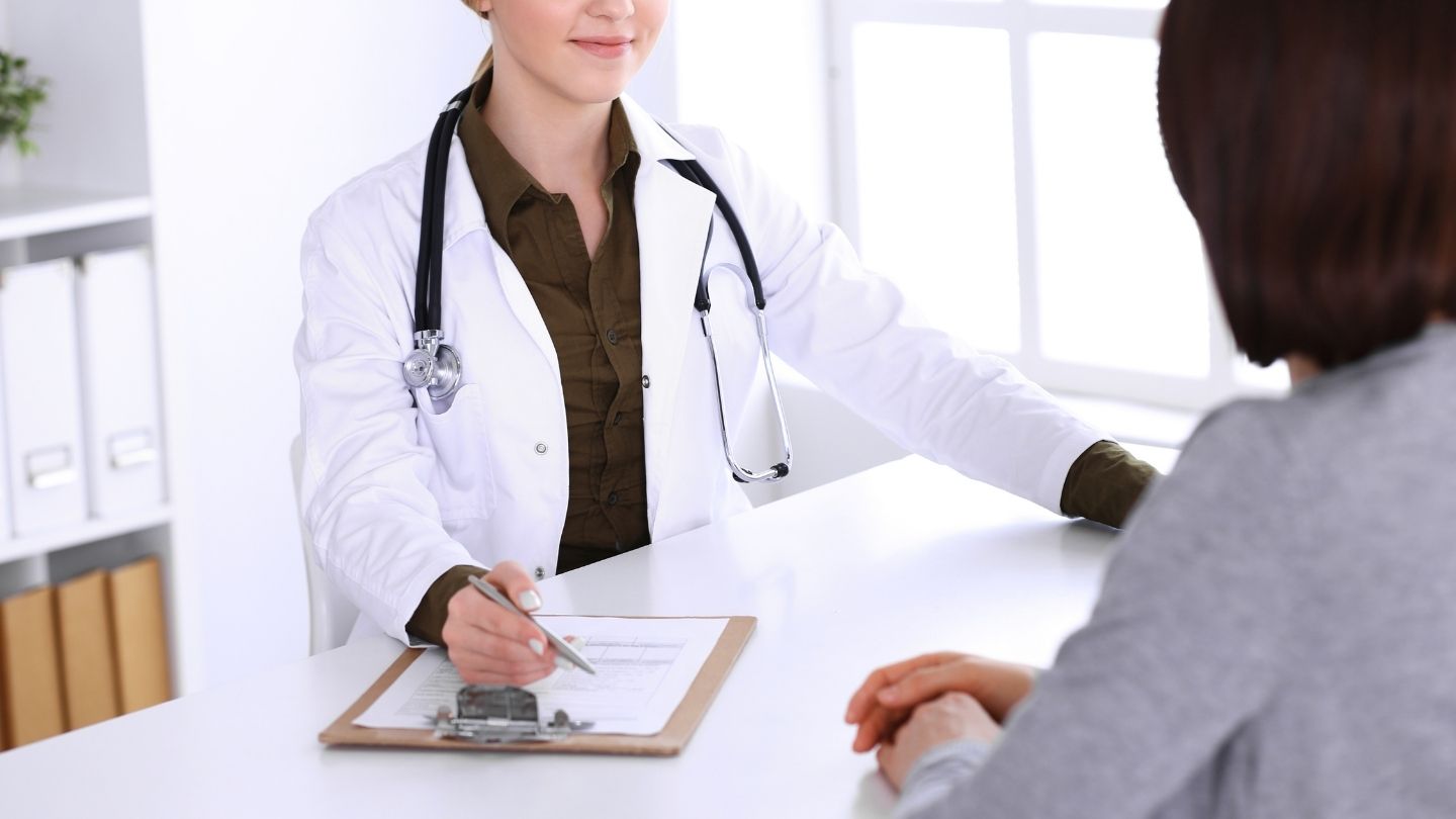 Doctor Discussing Ativan Withdrawal Treatment With Patient