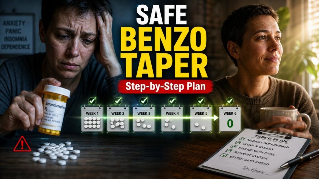 Safe Benzodiazepine Taper Schedule And Withdrawal Recovery Plan