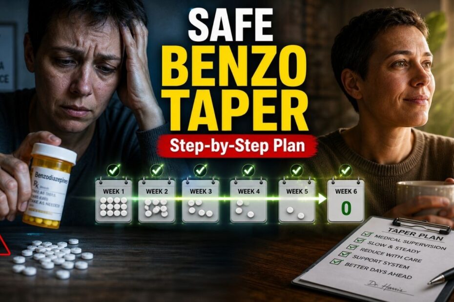 Safe Benzodiazepine Taper Schedule And Withdrawal Recovery Plan